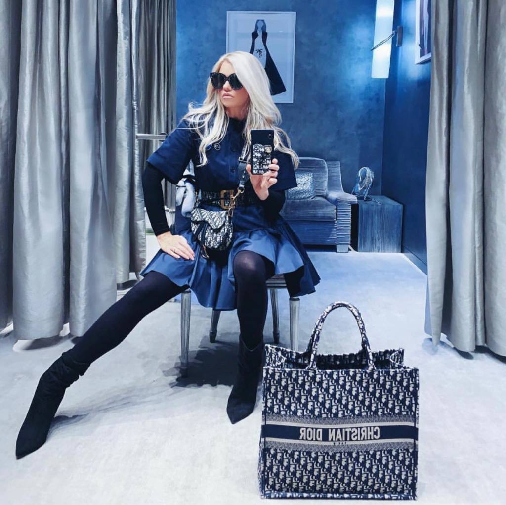 dior book tote travel style
