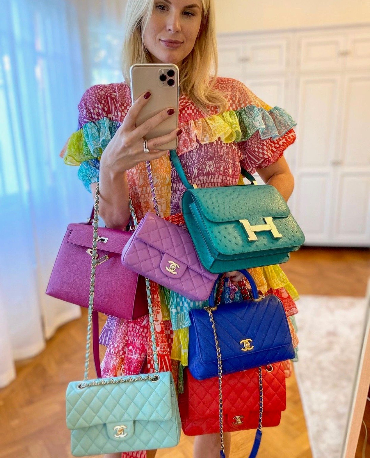 luxury handbag collection